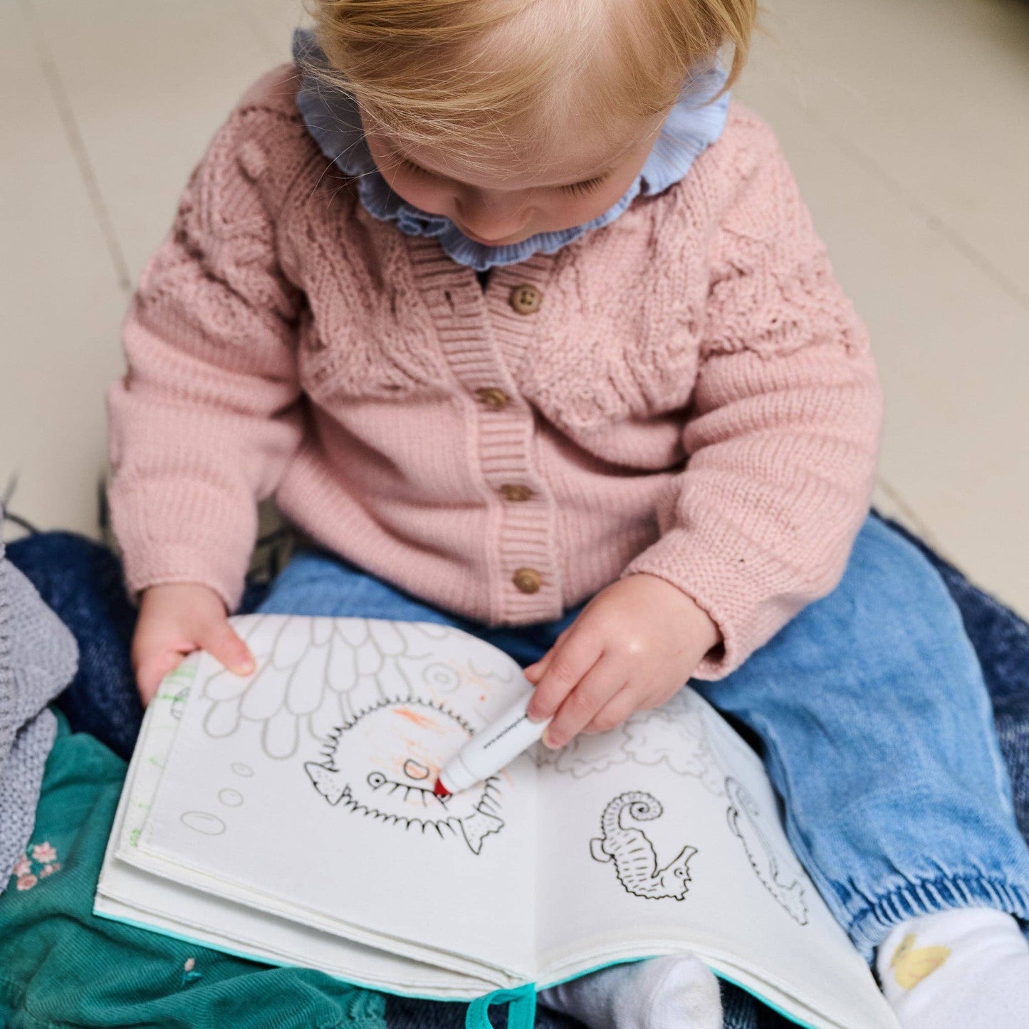 UNDER THE SEA FABRIC BOOK