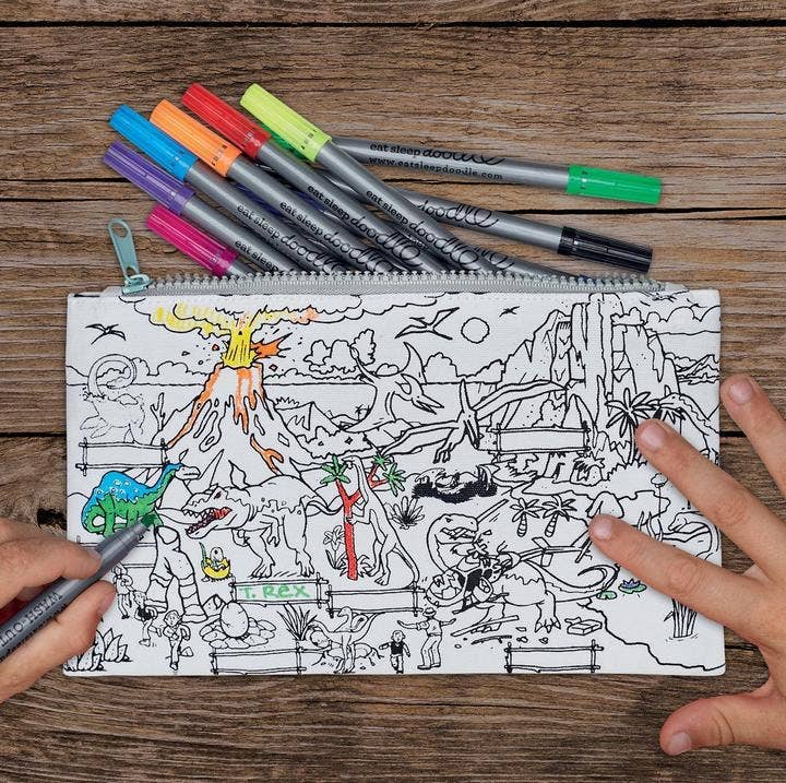 eatsleepdoodle - UK - Dinosaur Pencil Case