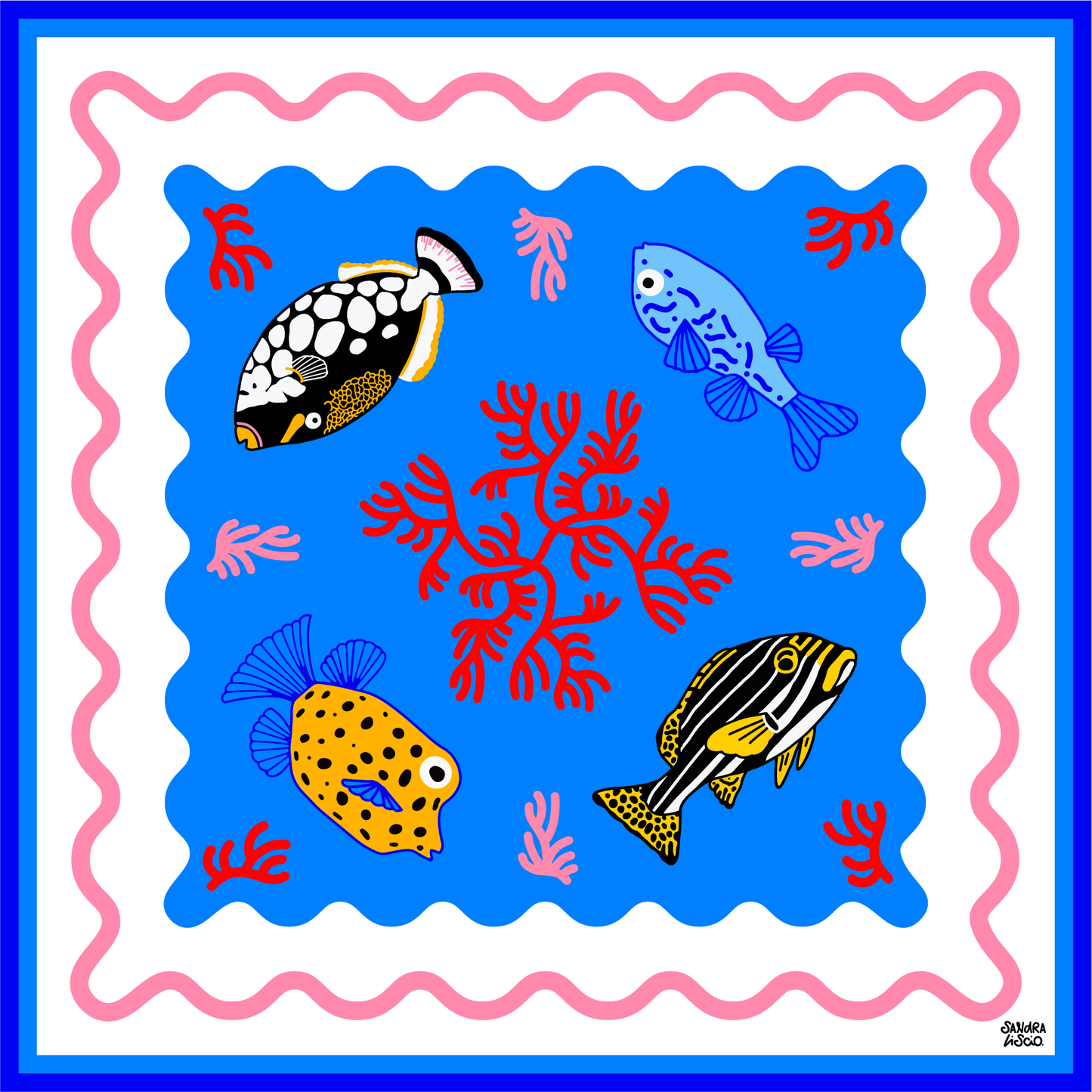 Under the Sea Furoshiki