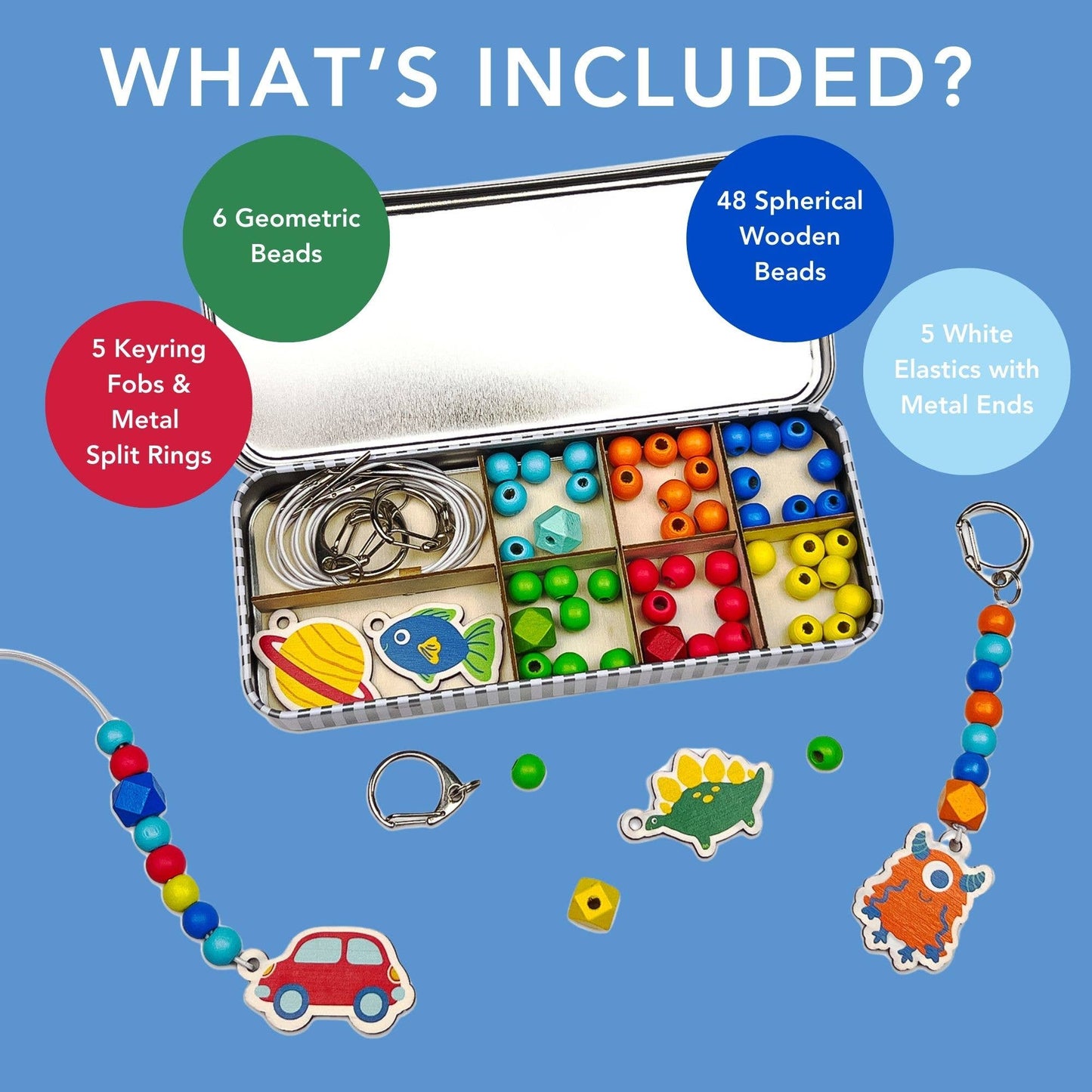 Cotton Twist - Allsorts Keyring Making Kit