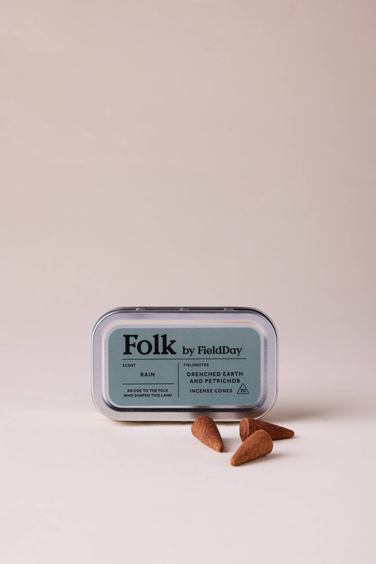 FieldDay Ireland - Rain Folk Tin of Incense Cones