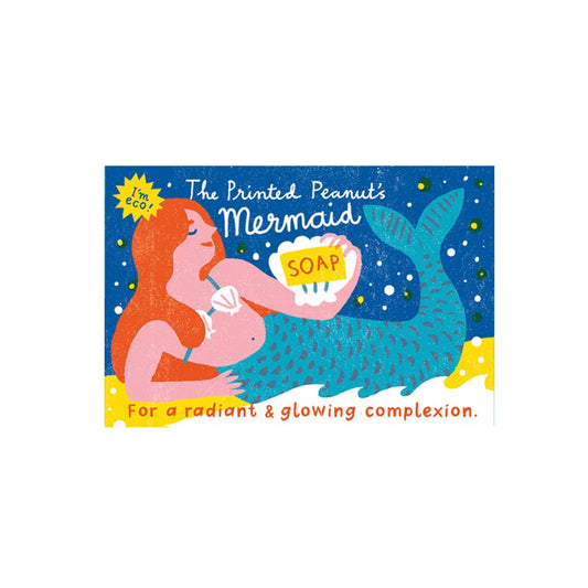 The Printed Peanut Homeware & Stationery - Mermaid Rose Geranium Natural Handmade Soap Bar