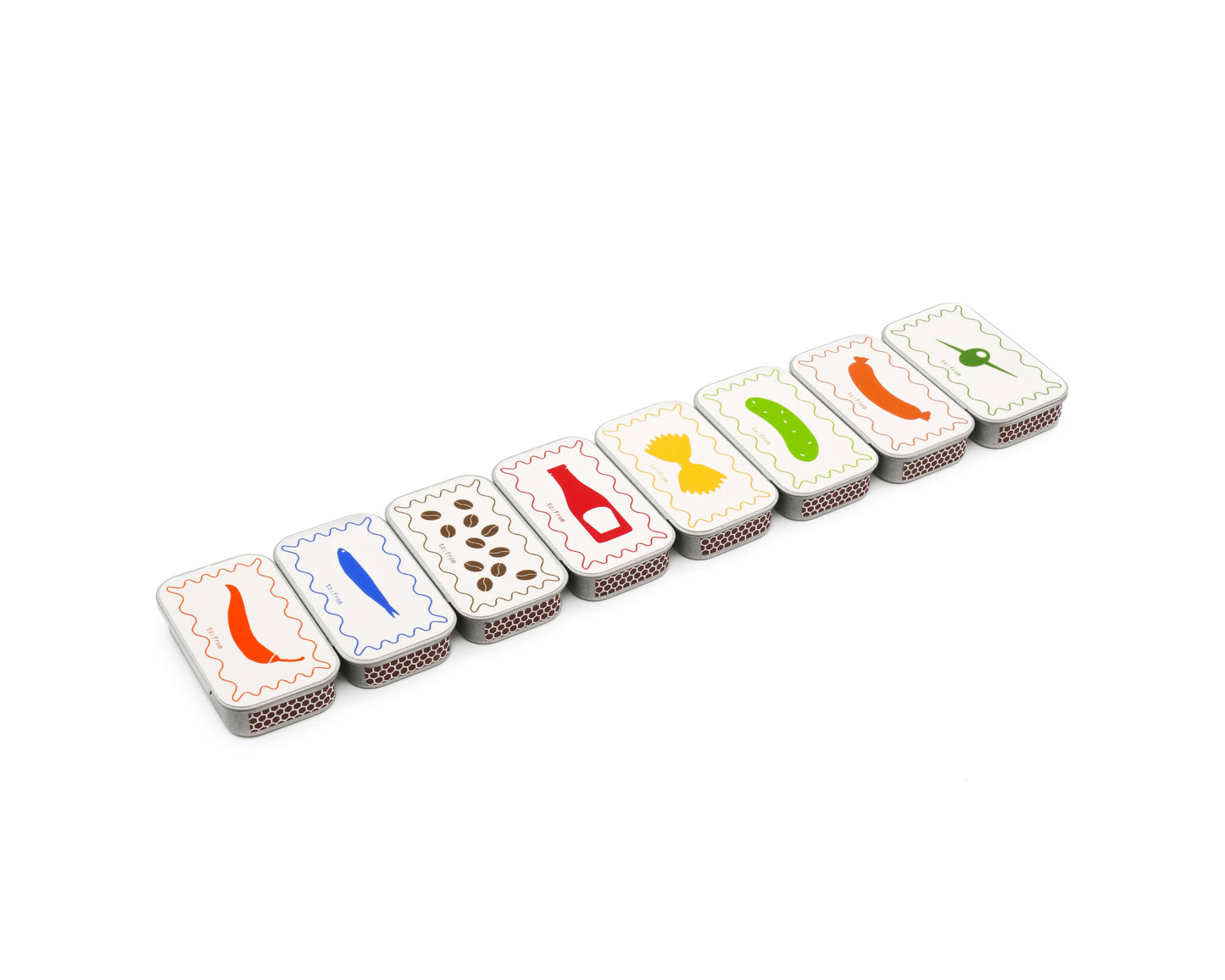 to:from - SARDINES matchbox