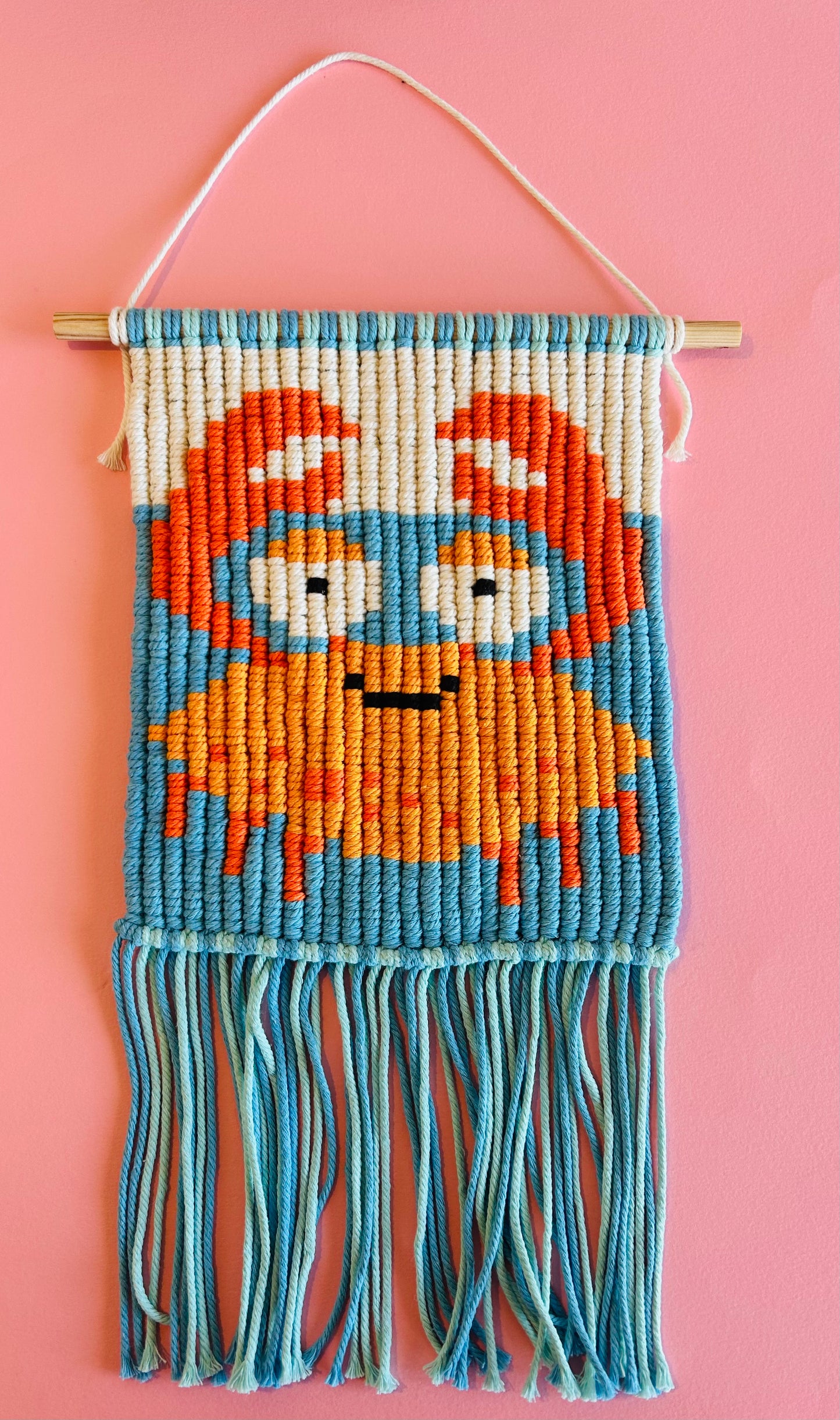 tapestry wall hanging crab