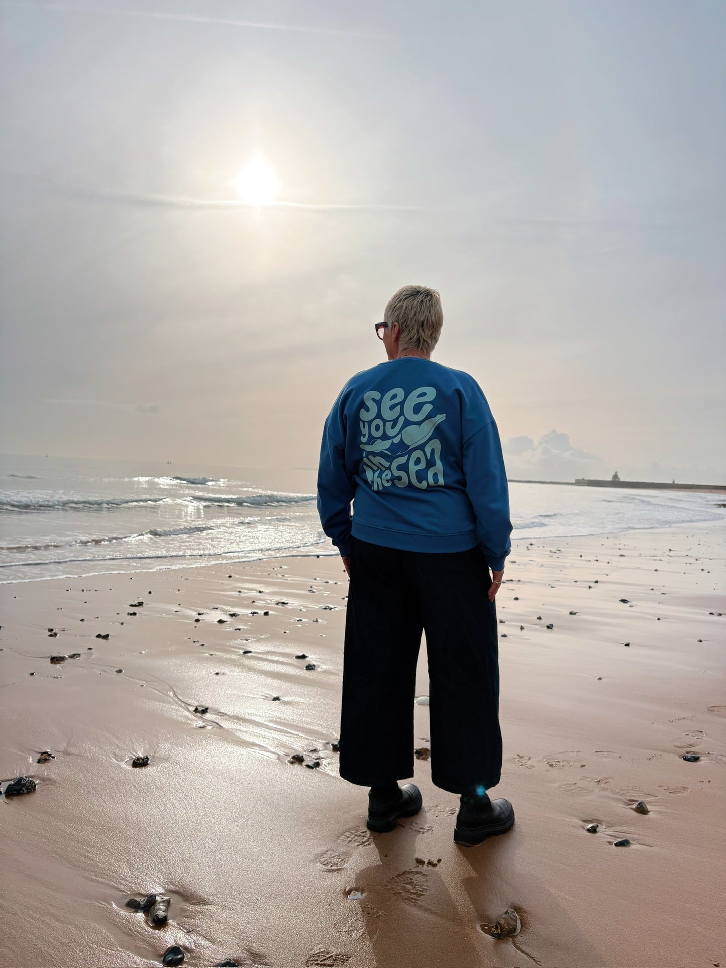 PRESALE: See You In The Sea Women’s Organic Oversized Sweatshirt