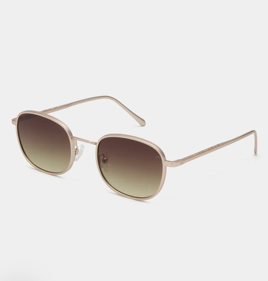 A. KJAERBEDE SUNGLASSES HELLO MATTE GOLD