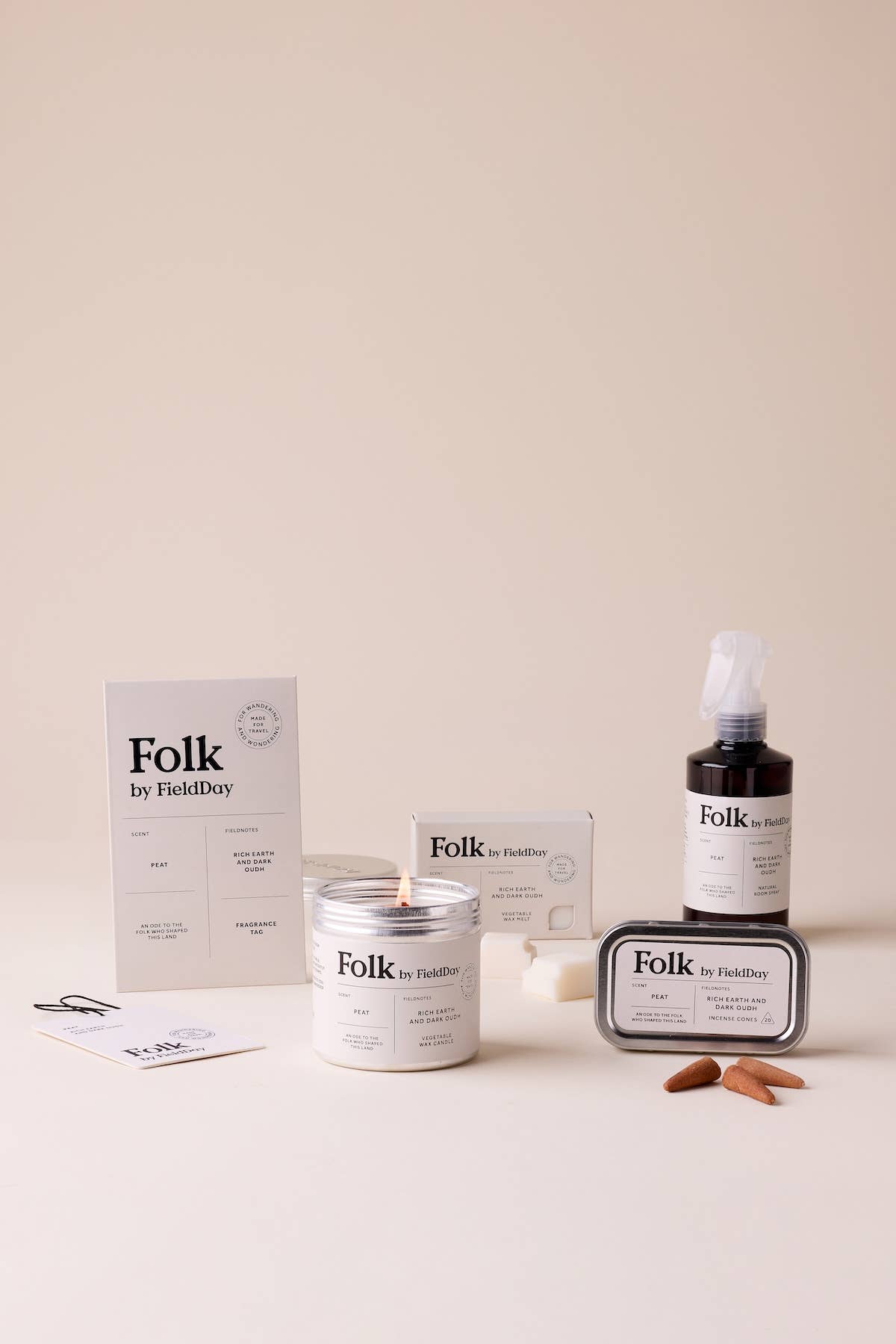 FieldDay Ireland - Peat Folk Fragrance Tag