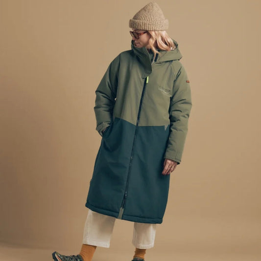 TOASTIE ADULT WATERPROOF CHANGING ROBE - ANTIQUE OLIVE