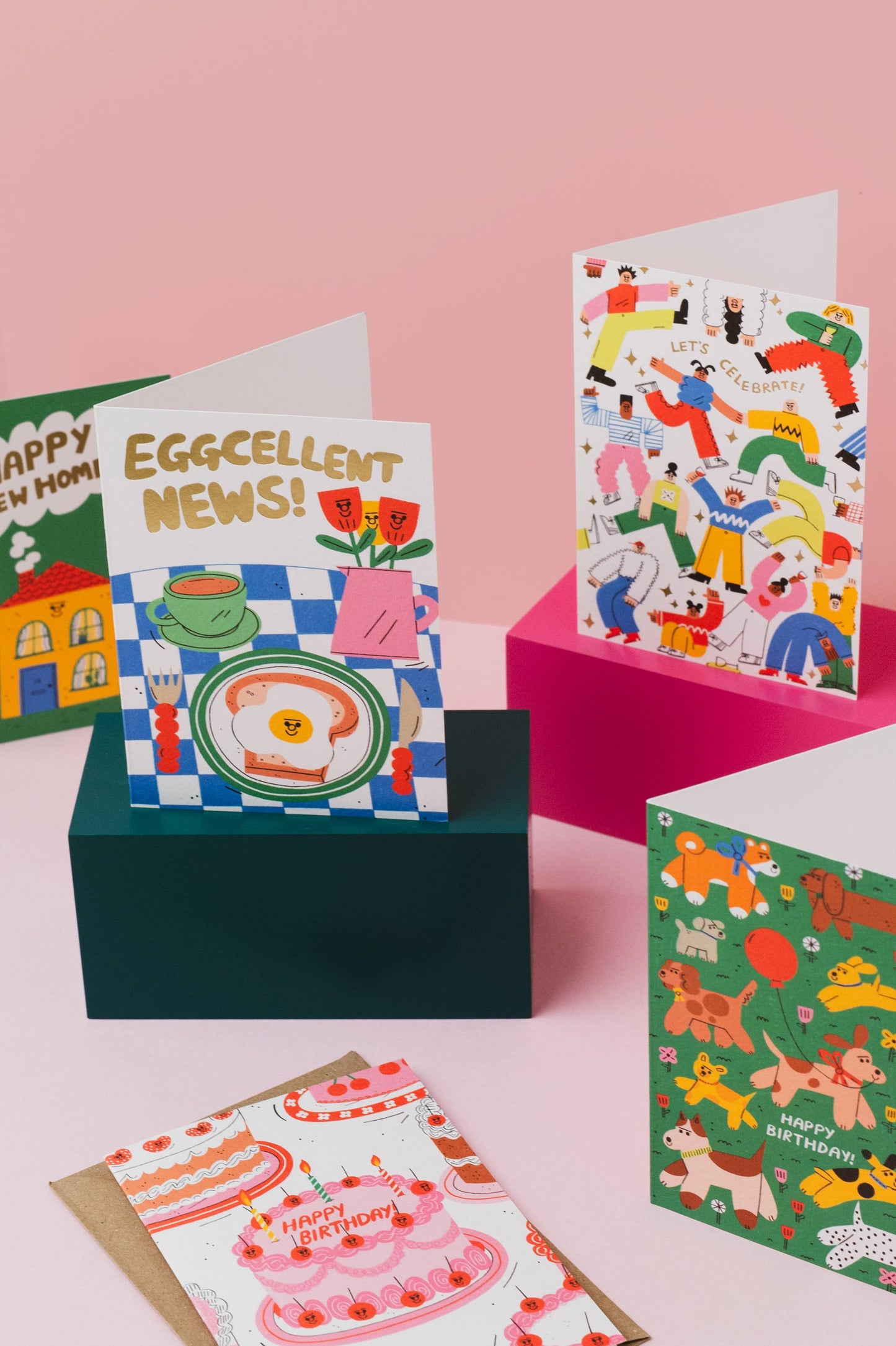 Rumble Cards - Eggcellent News - Congratulations - New Baby - Graduation