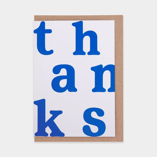 Evermade - Thanks Greetings Card