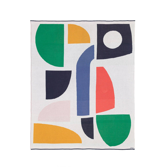 Sophie Home Ltd - Cotton Knit Throw Blanket: Bruten Green