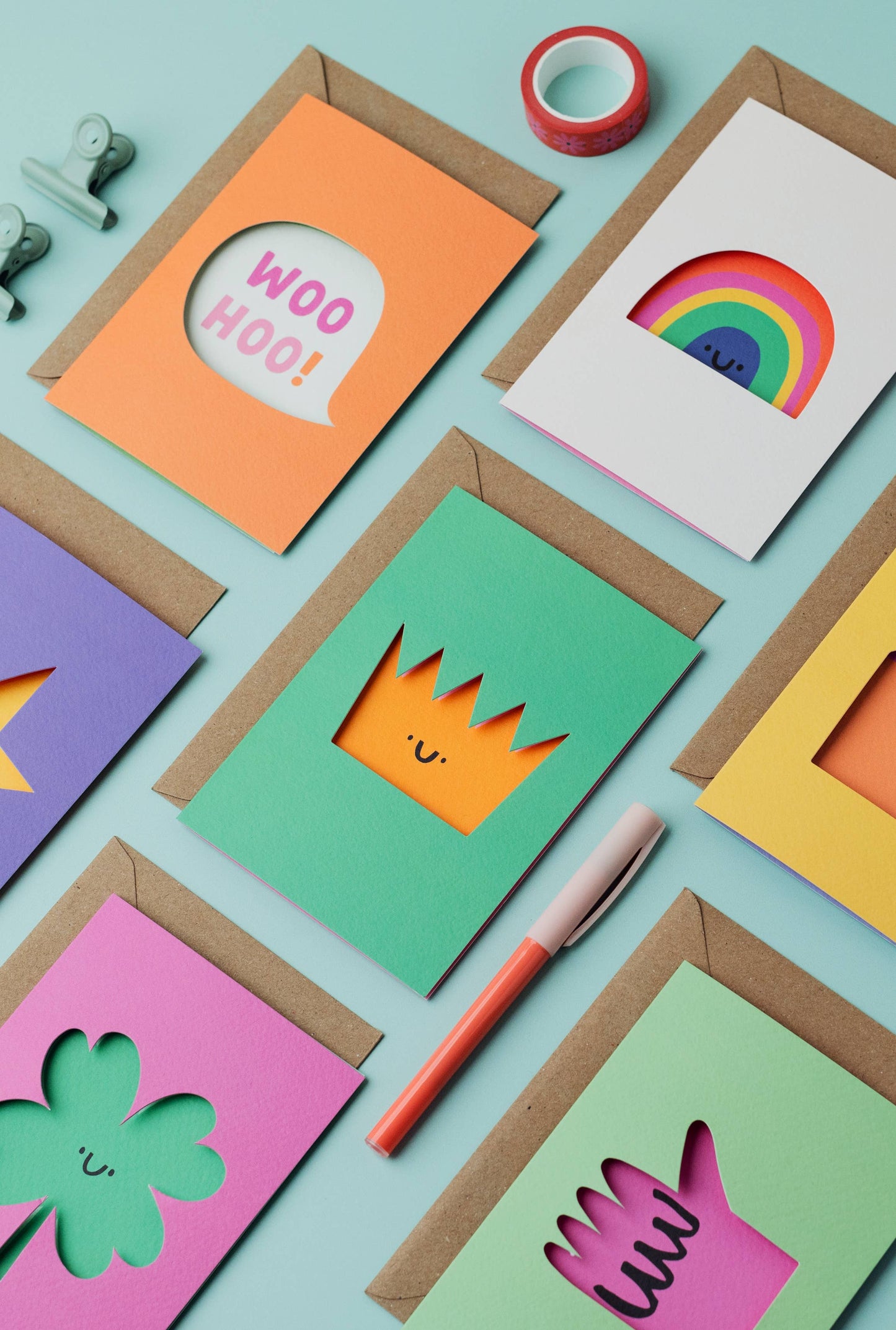 Rumble Cards - New Home - Die Cut - Cute House - Fun - Home owners - Card