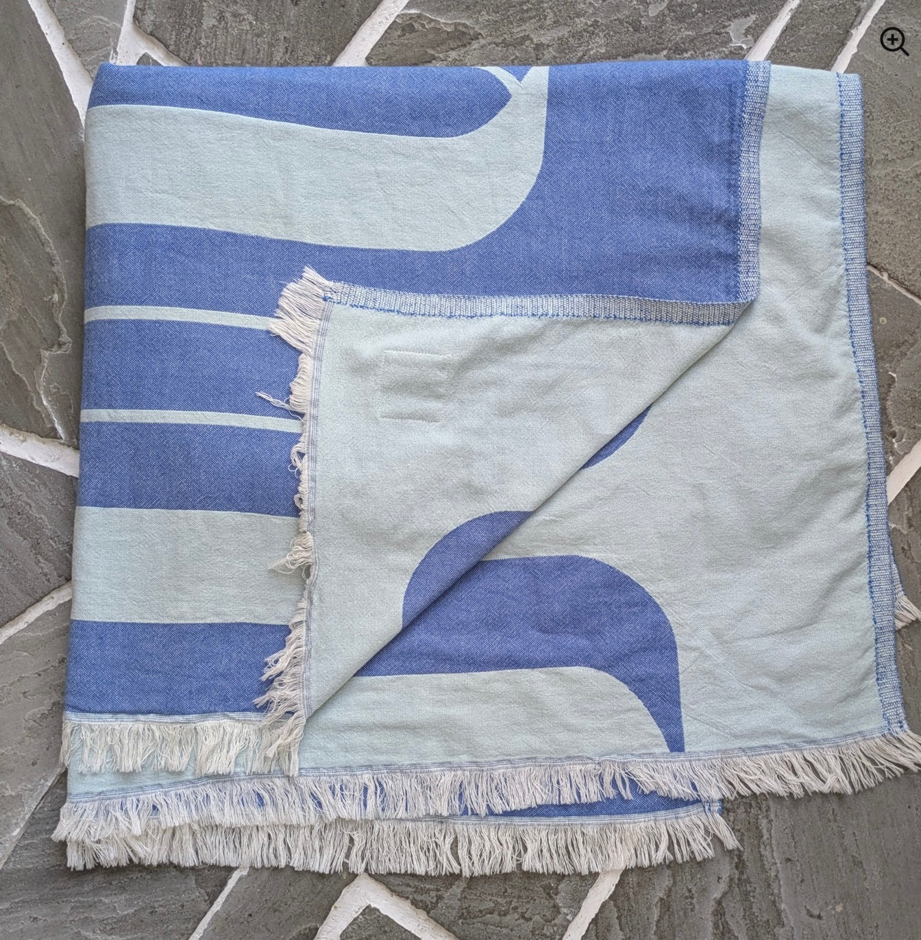 Laes Bridge Turkish Cotton Blanket