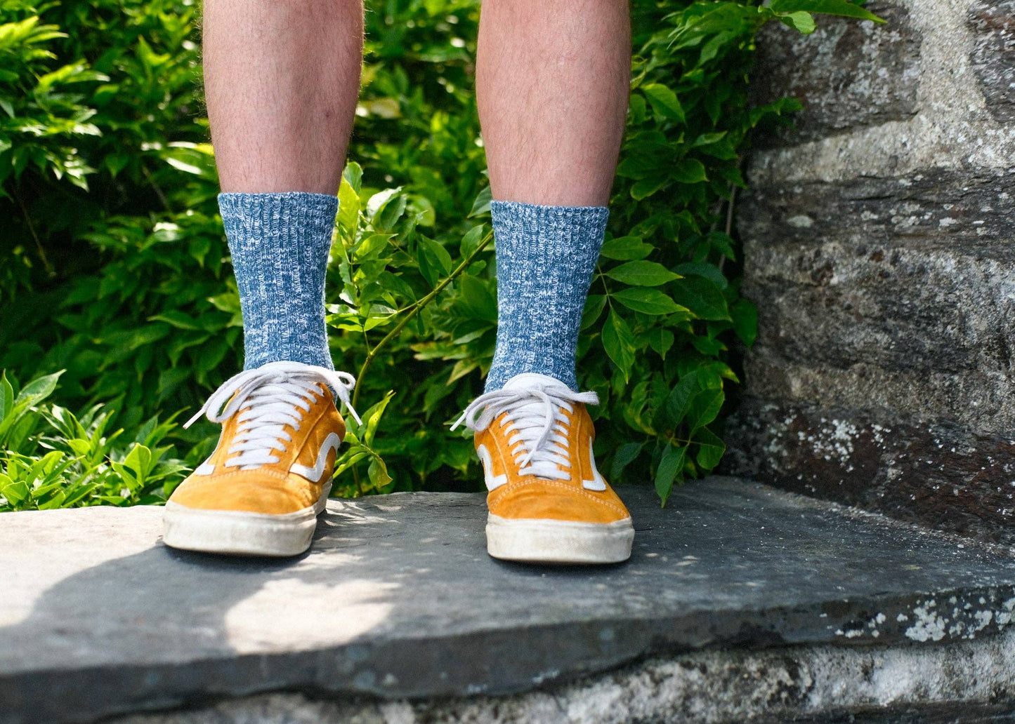 Sock Sisters - Blue Chunky Knit Socks