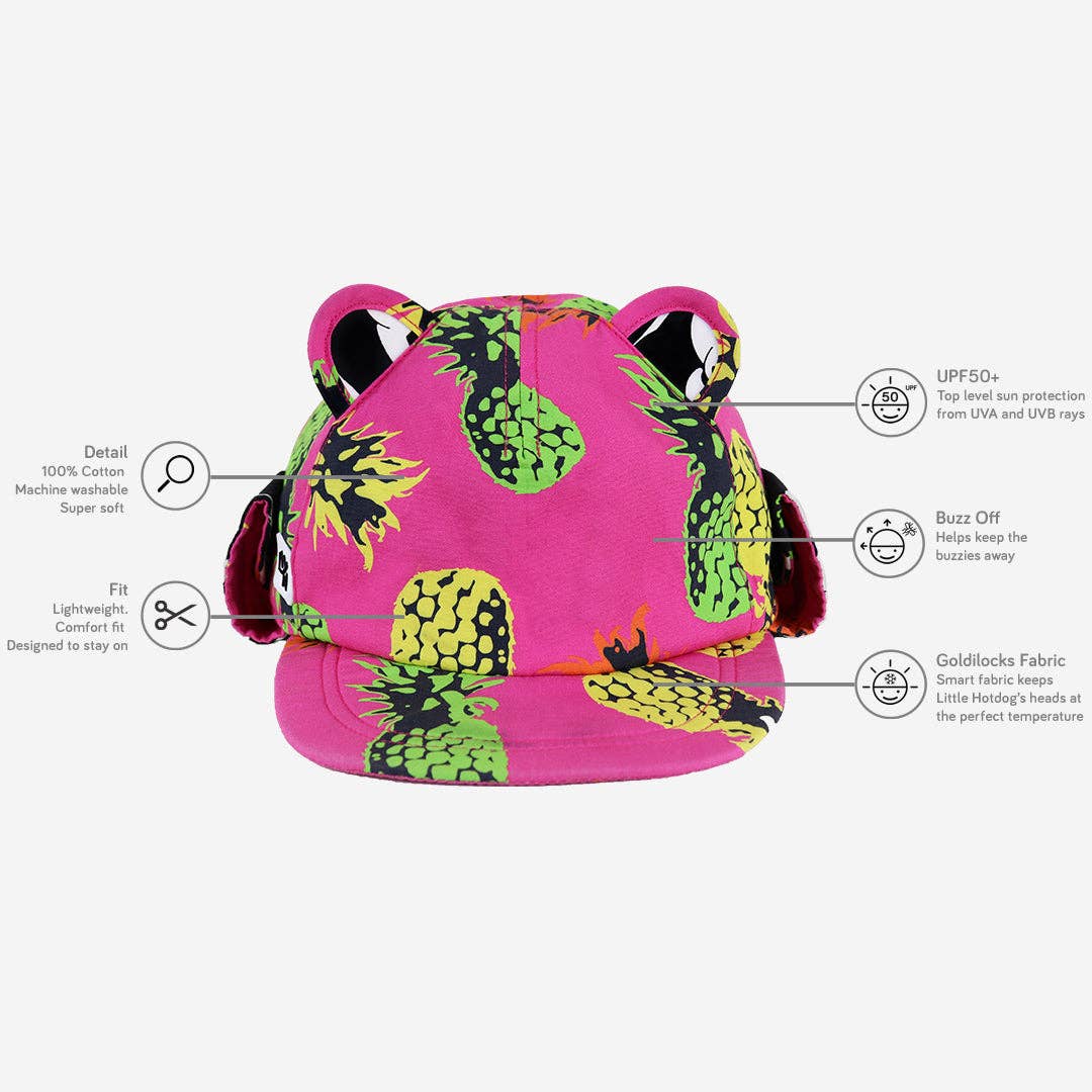 children's sun hat with neck protection