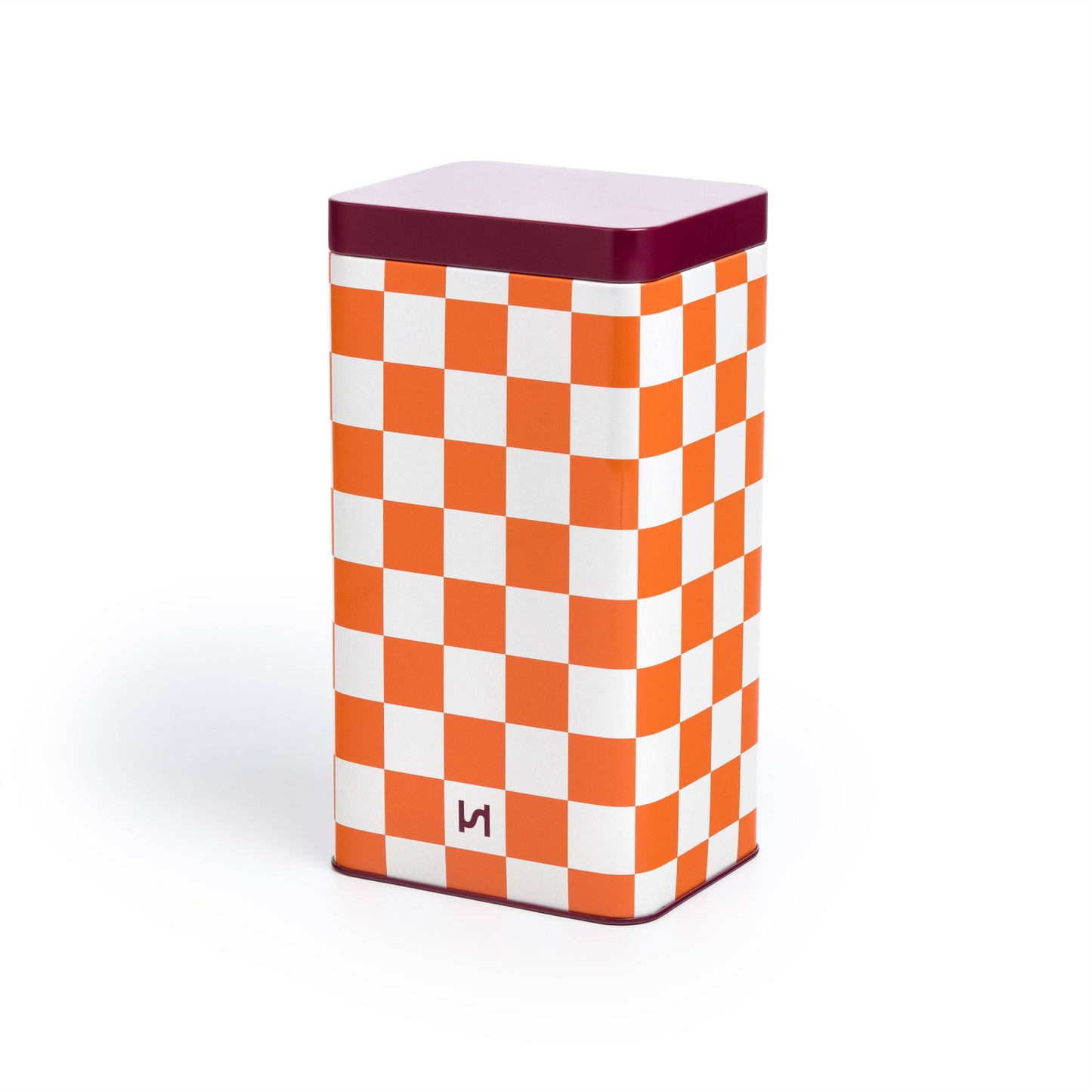 Sophie Home Ltd - Airtight Tin Storage Container: Orange