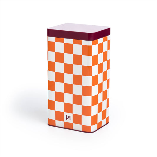 Sophie Home Ltd - Airtight Tin Storage Container: Orange