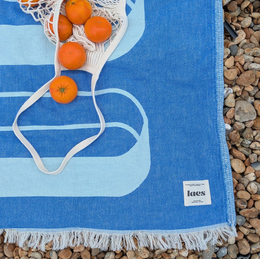 Laes Bridge Turkish Cotton Blanket