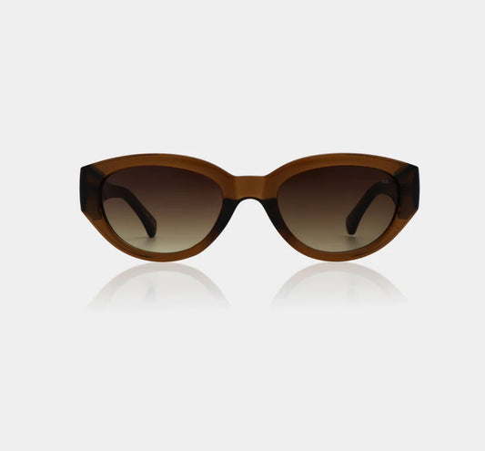 A.KJAERBEDE SUNGLASSES WINNIE SMOKE TRANSPARENT