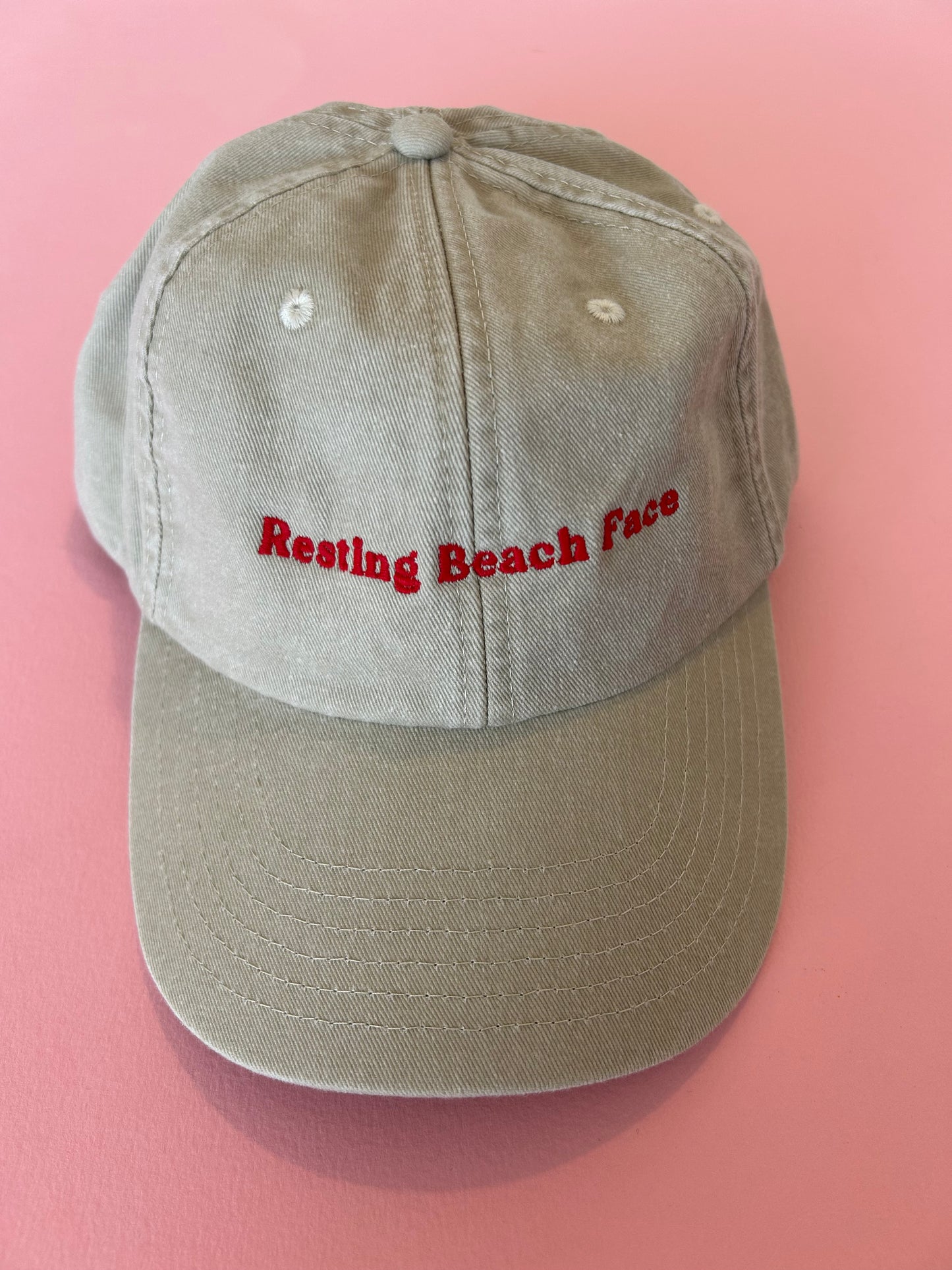 RESTING BEACH FACE CAP