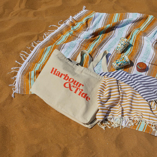 Harbour & Tide Ultimate Tote Bag, Autumn Beach Hamper