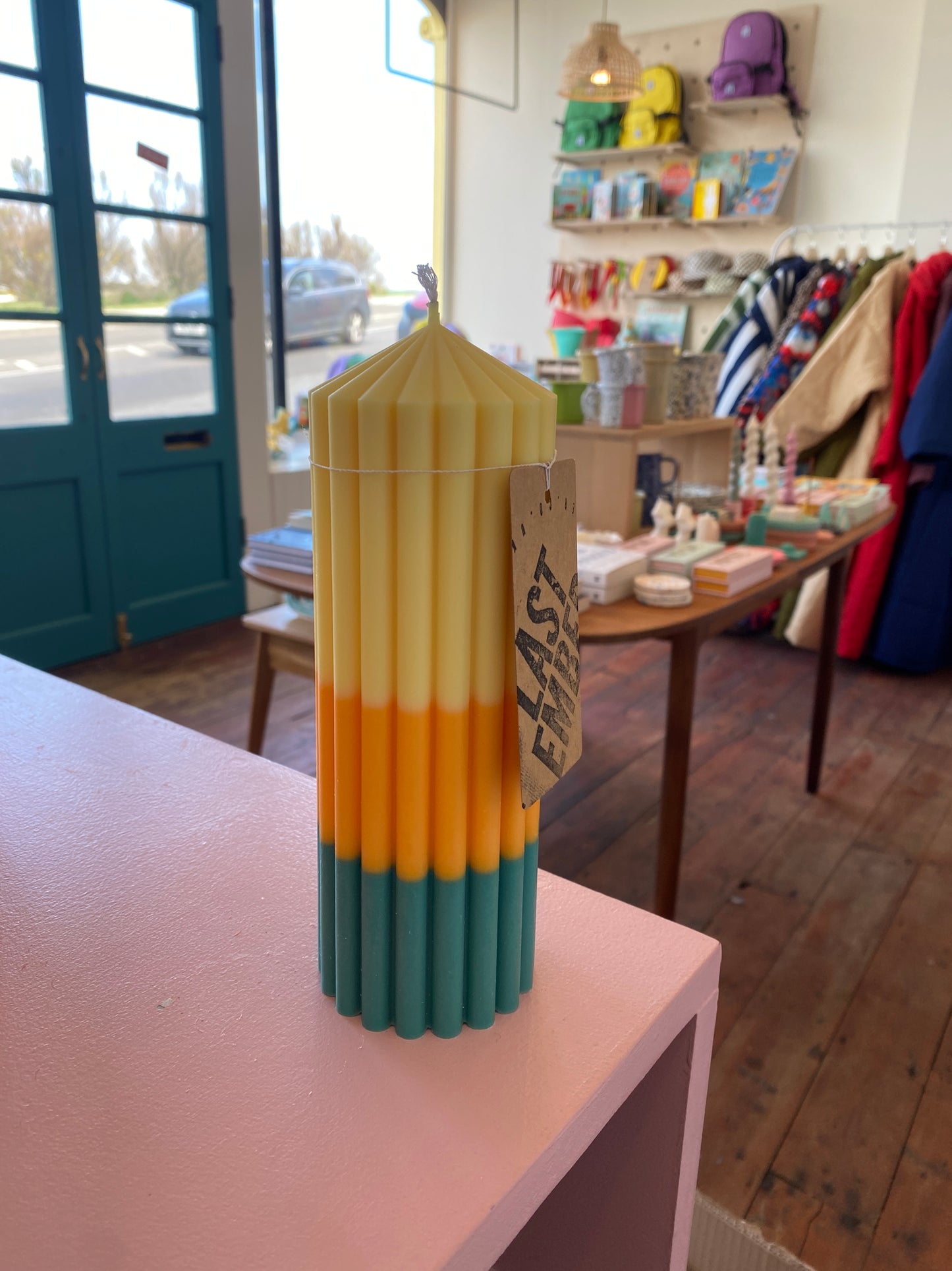 Last Ember Pillar Candles - Harbour & Tide Exclusive Colours