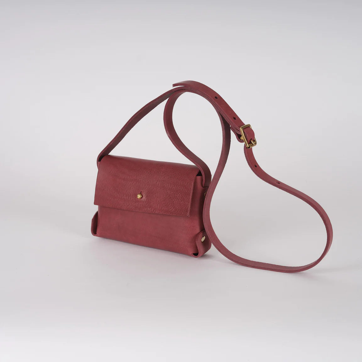 Kate Sheridan Jigsaw Bag - Raspberry