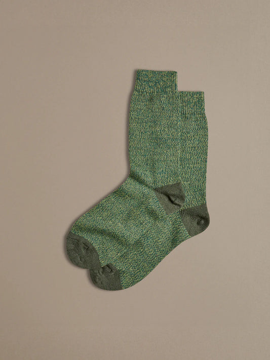 Rove Merino Socks - Green