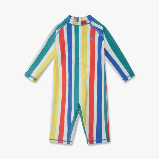 Baby Long Sleeve Surfsuit – Multi Stripe
