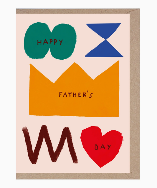 Rumble Cards - Happy Father's Day - Abstract Card