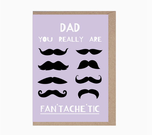 Rumble cards - Dad you are really fan-tache-tic