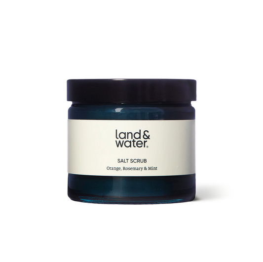 land&water Sea Salt Scrub - Orange, Rosemary and Mint - 300ml