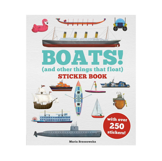 Boats! And Other Things That Float Sticker Book