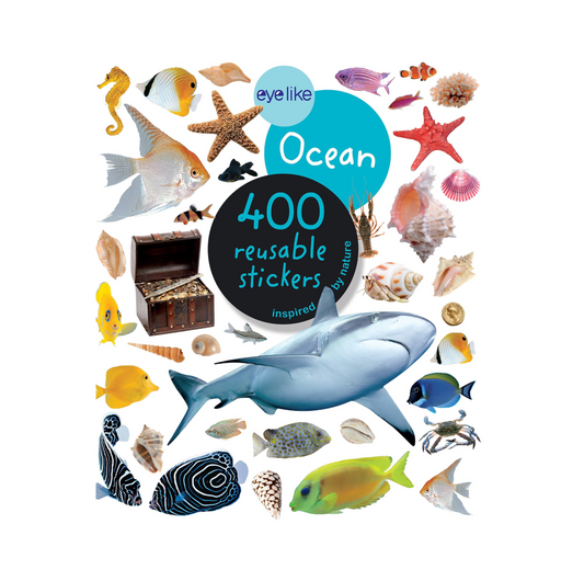 Eyelike Ocean: 400 reusable stickers