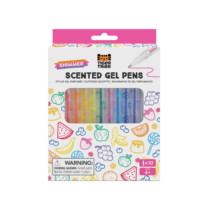 Tiger Tribe Shimmer Scented Gel Pens