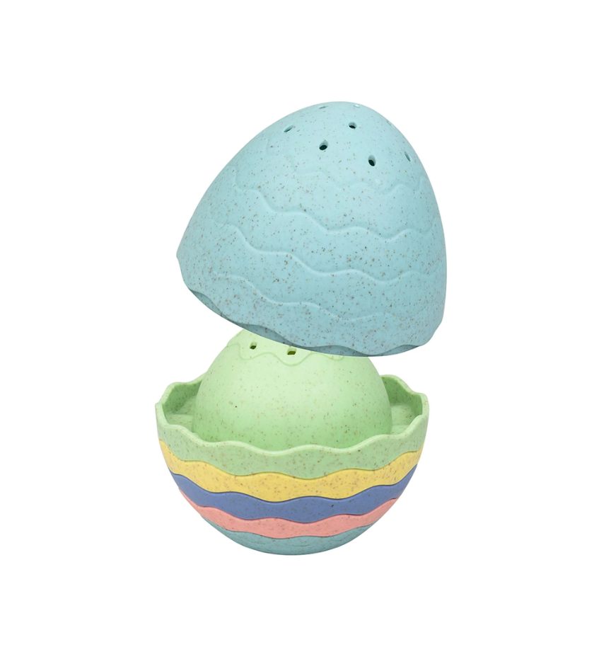 Stack and Pour Bath Egg Eco Baby Toy