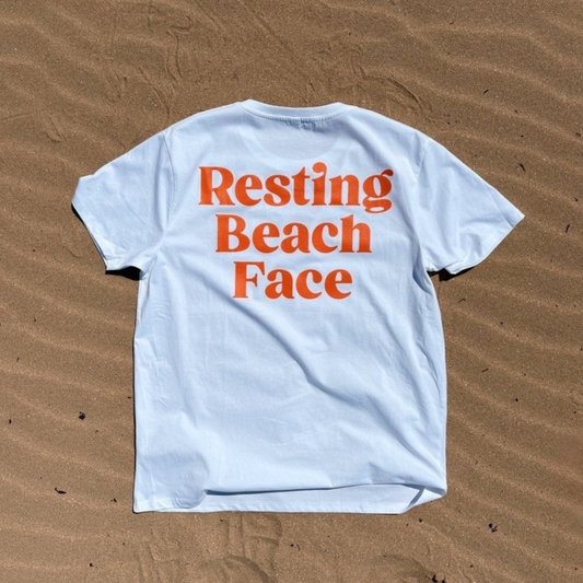 Resting Beach Face T-Shirt by Harbour & Tide