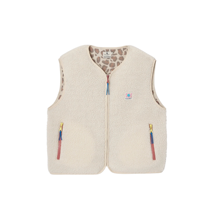 BILLYBELT Sherpa Gilet - Ivory
