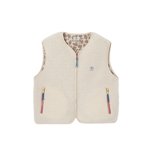 BILLYBELT Sherpa Gilet - Ivory