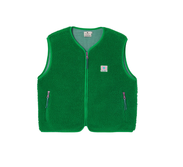 BILLYBELT Sherpa Gilet - Green
