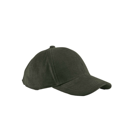 Organic Cord Baseball Cap: Forest Night