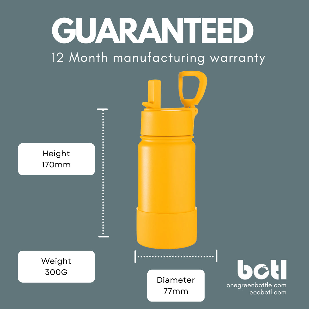Botl 400ml Epic stainless steel vacuum bottle - Bee