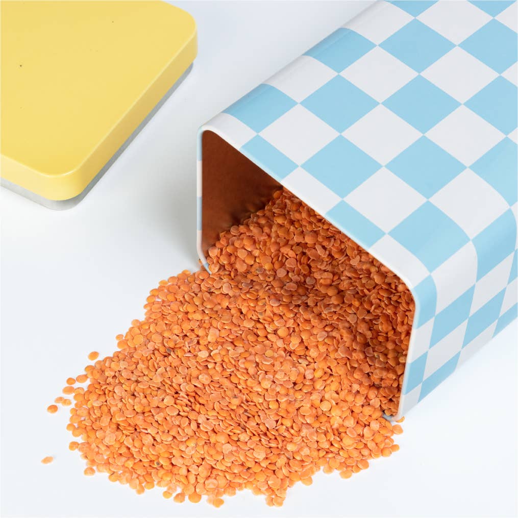 Sophie Home Ltd - Airtight Tin Storage Container: Aqua