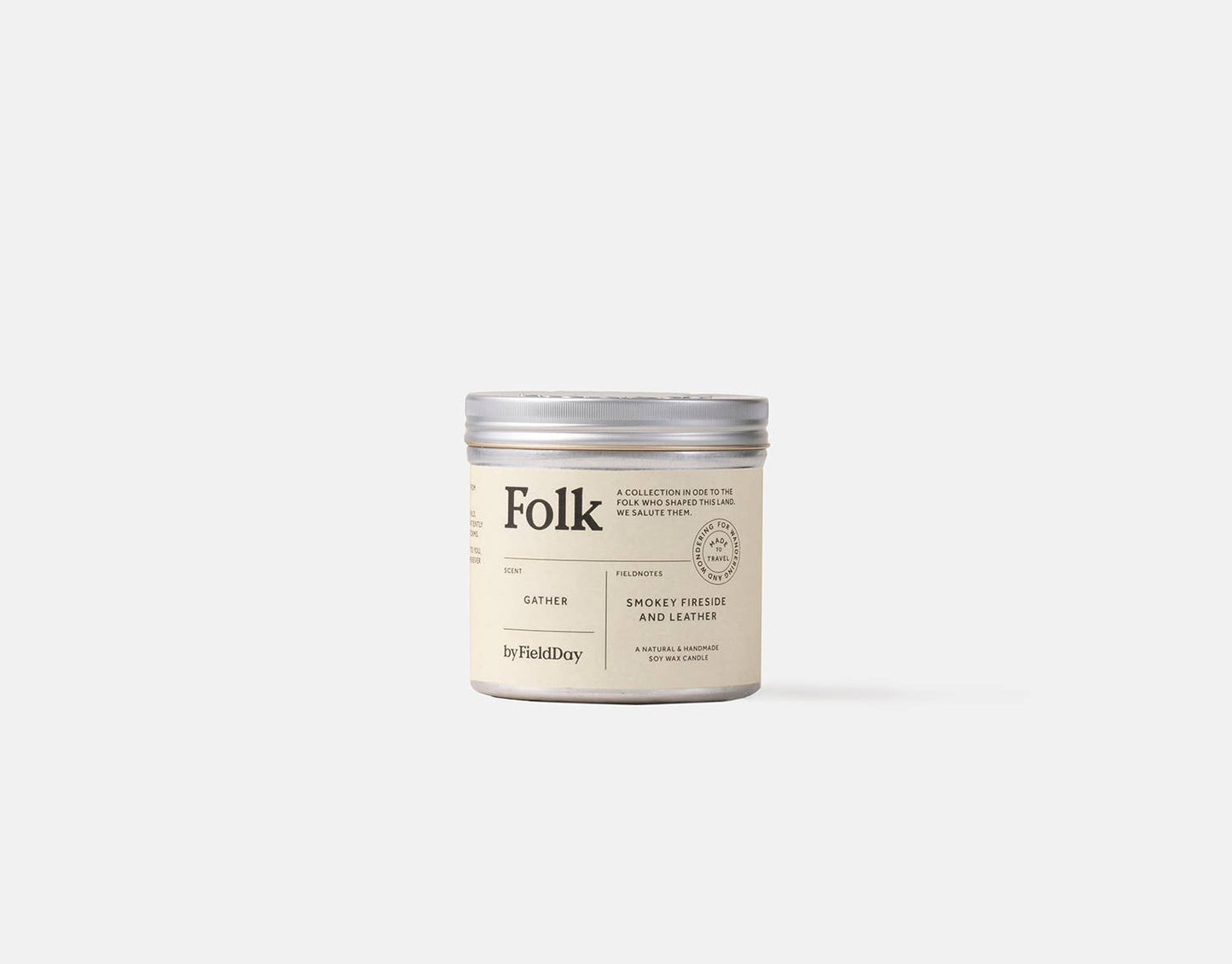 FieldDay Ireland - Folk Tin Collection - Gather Vegetable Soy Wax Candle