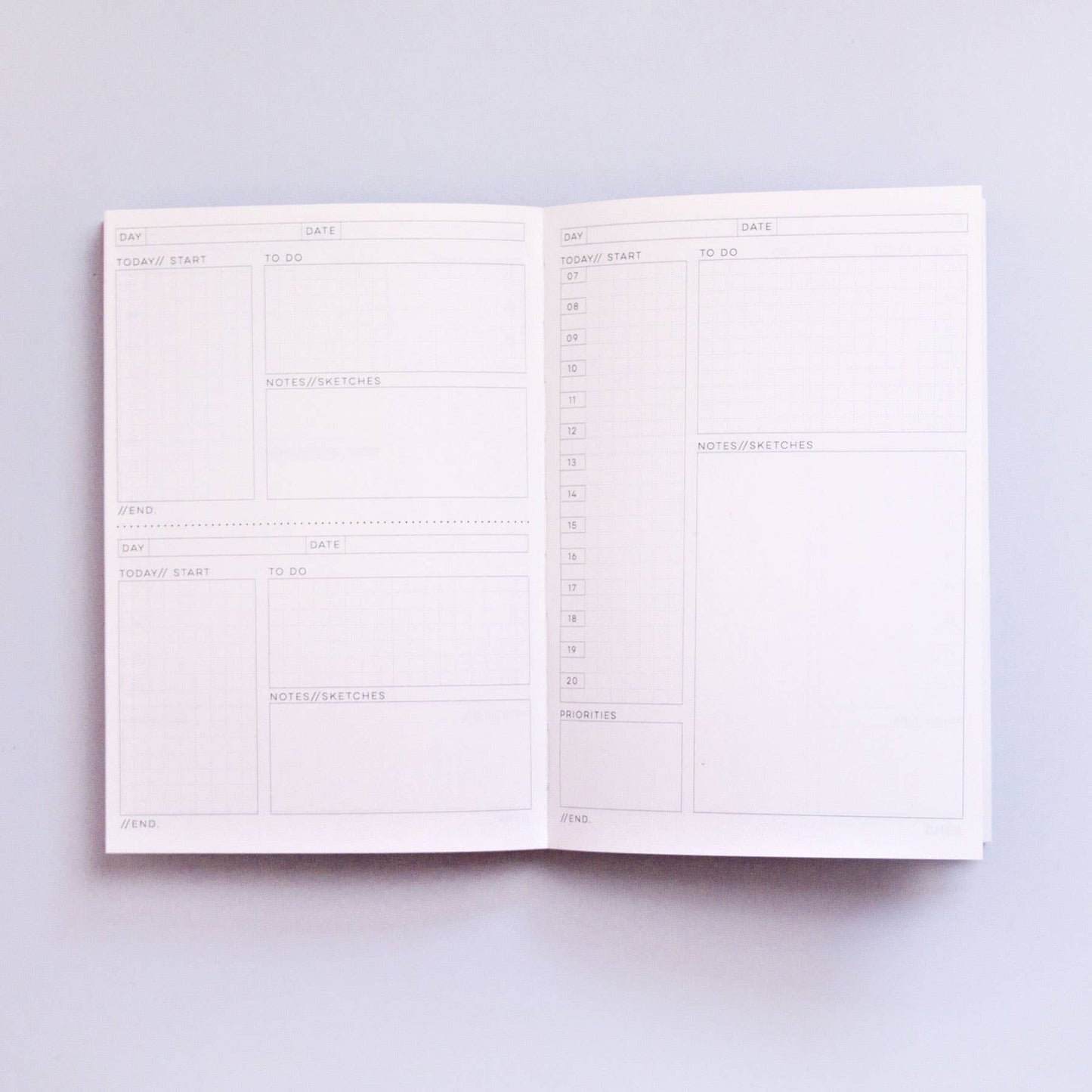 The Completist Overlay Shapes No. 1 Daily Planner Book