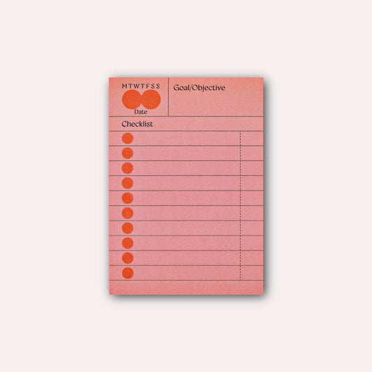 The Completist - Hinoki Habit Checklist Sticky Notes