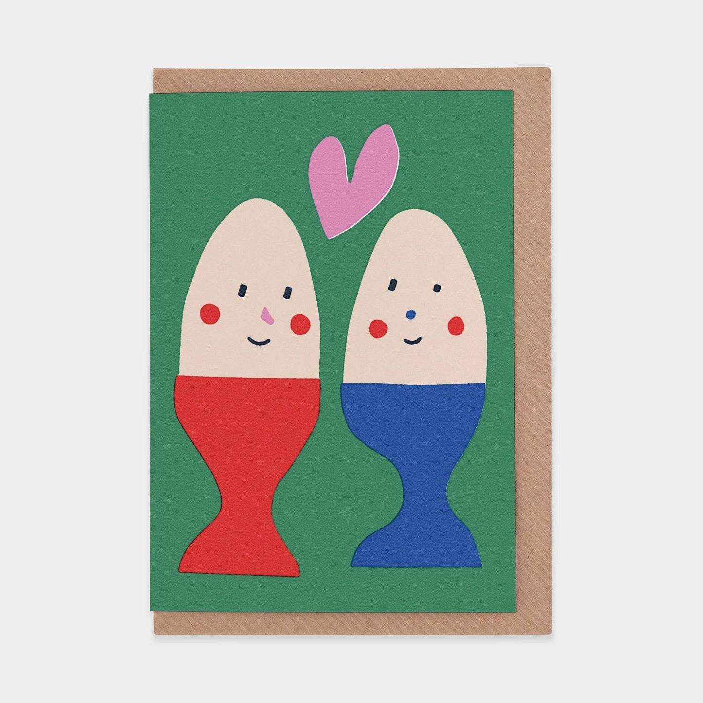 Evermade - Eggs Greetings Card by Sue Doeksen