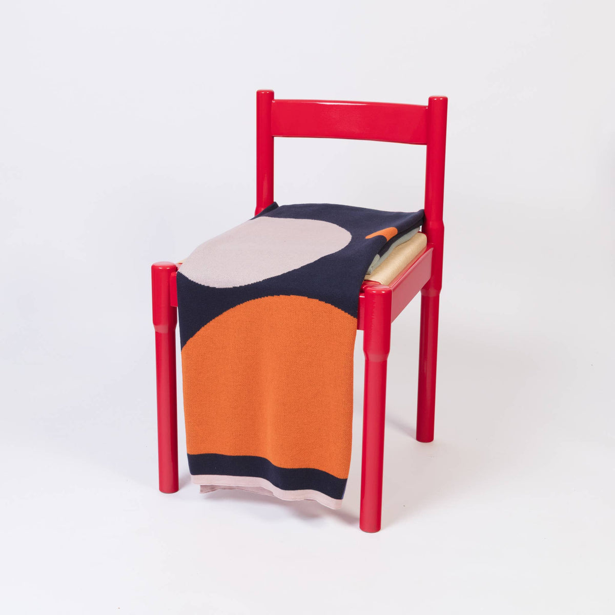 Sophie Home Ltd - Cotton Knit Throw Blanket: Bleecker Multi