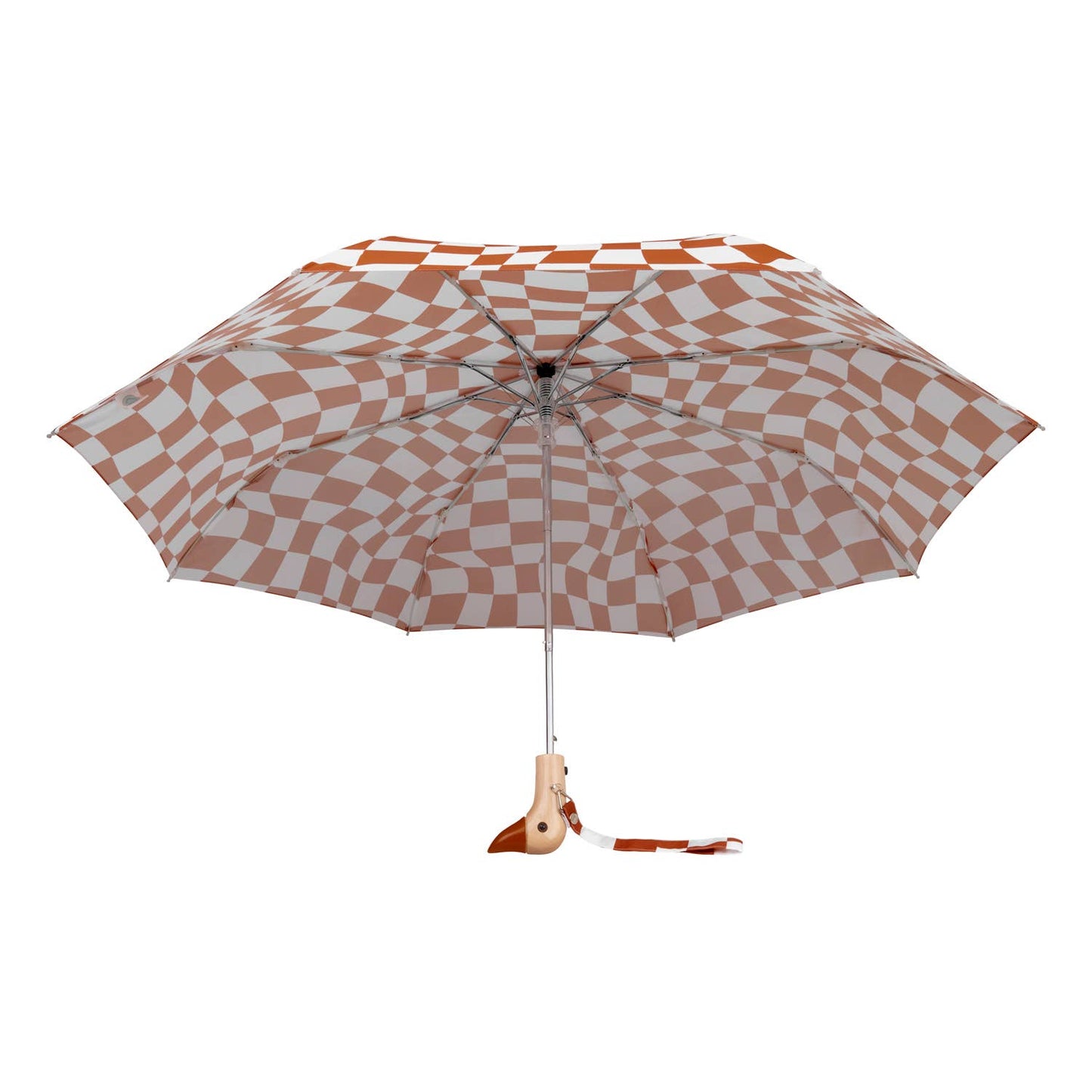 Original Duckhead  - Peanut Butter Checkers Eco-Friendly Duck Umbrella