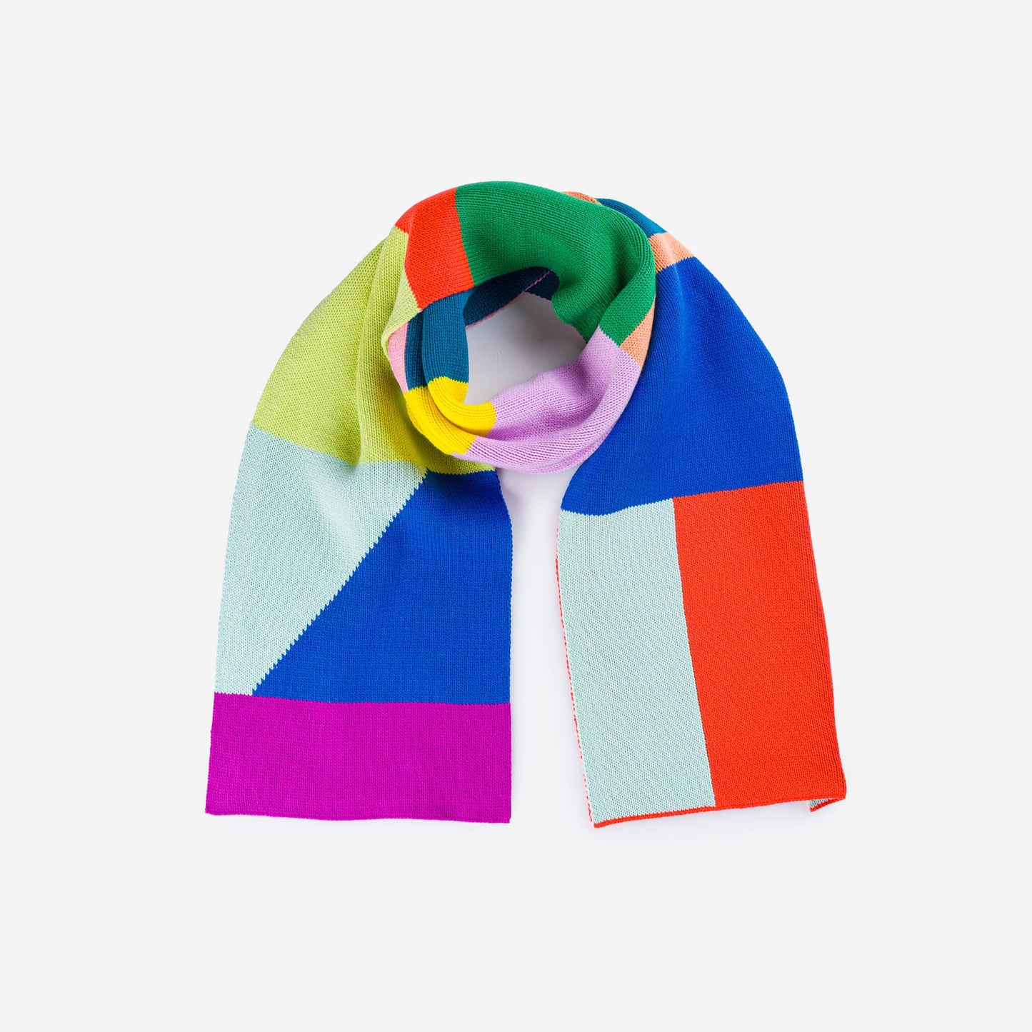 VERLOOP Mismatch Big Scarf: Rainbow